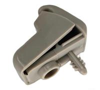 Staffa di supporto per aletta parasole auto, in ABS grigio, parte di ricambio 735344980 per Fiat per Alfa-Romeo 147, accessorio interno