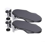 Staffa di supporto per braccio perforatore, design ergonomico pieghevole, per scrivania e comfort (rotante)