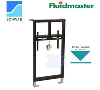 Staffa di supporto per lavabo sospeso pareti prefabbricate, in cartongesso o ...