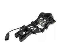 Staffa di supporto per maniglia esterna destra, compatibile con VW Passat B6, B7, CC, senza chiave, 2 pin
