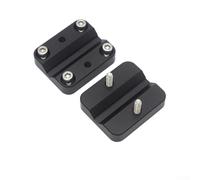 Staffa di supporto per manubrio nero in alluminio, 12 mm - 16 mm, compatibile con GPS per moto, layout di montaggio frontale, compatibile con navigazione, modelli antiruggine