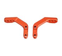 Staffa di supporto per paramani moto da 28 mm compatibile con EXC(Orange) | Compatibile con i modelli RMZ Motocross; Morsetto di fissaggio universale per la protezione del manubrio.