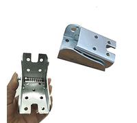 Staffa di supporto pieghevole per gambe con bloccaggio a 90°, cerniera autobloccante estesa adatta per piedi pieghevoli, banchi da lavoro pieghevoli e tavoli pieghevoli da cucina (2 argento)