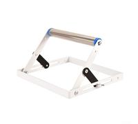 Staffa di supporto regolabile in acciaio inossidabile per macchina da taglio, 25-165 mm, design pieghevole per movimentazione di materiali e attrezzature da officina (20 cm)