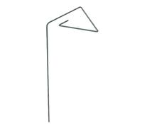 Staffa di supporto stabile per fiori in metallo per giardino, cortile, patio, resistente all'usura, traliccio per piante in vaso a cinque punte, stella, luna, cuore, triangolo, esagono, quadrato