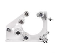 Staffa di supporto telescopica per tende da sole retrattili esterne, struttura in acciaio, supporto regolabile mobile, spessore 4,77 mm, distanza tra i fori di 10 cm, adatta per 60 mm e