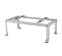 Staffa di supporto universale per condizionatore d'aria in acciaio galvanizzato resistente per sistemi mini split senza condotti esterni, supporto da pavimento durevole e soluzione di montaggio a