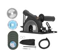Staffa di Taglio Copertura Protettiva Scudo per Smerigliatrice Angolare Regolabile per Fresa Angolare 100-125 Mm (Insieme 5)