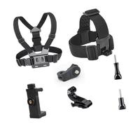 Staffa ergonomica per fotocamera con inclinazione di 45° per la visione in prima persona in condizioni estreme Accessori per fotocamera sport all'aria aperta