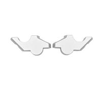 Staffa Estensi Adattatore Di Estensione Di Sollevamento Della Motocicletta Per BMW F900GS Adventure F900GS ADV 2024- Manubrio Posteriore Sposta Montaggio Sollevamento Manubrio(Argento4)