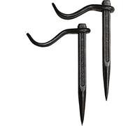 Staffa Fermastadia Regolabile per Muratura, Misura 150 mm, Acciaio al Carbonio Temprato, 2 Pezzi