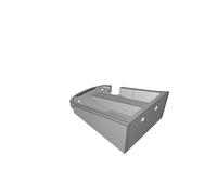 Staffa Filtro per A.O. Smith 4gpd Alloggiamento Acqua Casa Supporto 3D