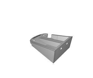 Staffa Filtro per A.O. Smith 4gpd Alloggiamento Acqua Casa Supporto 3D
