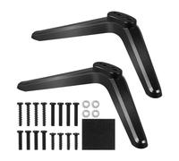 Staffa for accessori da tavolo for supporto da scrivania con base for montaggio su piede da 2 pezzi da 32-65 pollici con viti