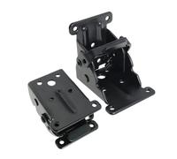 Staffa for gamba pieghevole 4/8 pezzi Telaio di supporto in ferro Cerniera autobloccante Raccordi e fazzoletti for del tavolo-per strumento hardware for gambe(4 Pieces)