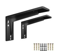 Staffa for mensola, staffe for mensole resistenti, supporti for mensole in metallo, supporti for mensole triangolari a 90 gradi, staffe for mensole a parete, staffe for mensole galleggianti a forma di