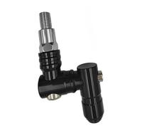Staffa for specchietto retrovisore for moto Adattatore di sollevamento in lega di alluminio da 10 mm con regolazione dell'angolo di 360 gradi for una migliore visibilità