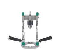 Staffa for trapano elettrico manuale da 1,5 mm-13 mm Guida di perforazione verticale regolabile Posizionatore Guida ad angolo retto Supporto for localizzazione di tasselli Materiali vari(2 Handles)