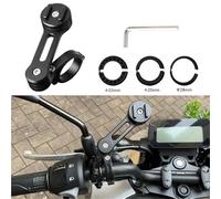 Staffa GPS Manubrio Supporto Telefono Supporto Manubrio A Tre Punte Supporto Telefono Specchietto Retrovisore Moto Supporto Telefono Navigatore Supporto Manubrio(Handlebar Mount-A)
