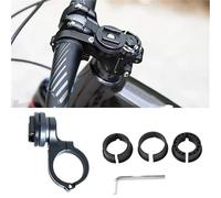 Staffa GPS Manubrio Supporto Telefono Supporto Manubrio A Tre Punte Supporto Telefono Specchietto Retrovisore Moto Supporto Telefono Navigatore Supporto Manubrio(Short Style Mount-H)