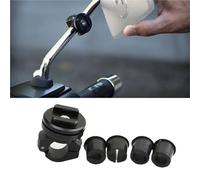 Staffa GPS Manubrio Supporto Telefono Supporto Manubrio A Tre Punte Supporto Telefono Specchietto Retrovisore Moto Supporto Telefono Navigatore Supporto Manubrio(Mirror Mount-F)