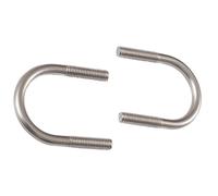 Staffa in acciaio inox M10 304 | Fascette stringitubo a forma di U e morsetti di fissaggio per soluzioni di montaggio sanitari e edili