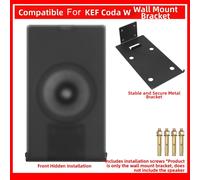 Staffa in Metallo per Altoparlanti Coda W Montaggio a Parete Uso 33 17 10CM Desi