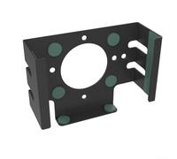 Staffa in metallo per Mac Mini4 realizzata in acciaio al carbonio per fornire un montaggio sicuro sotto la parete della scrivania o monitor con efficiente dissipazione del calore