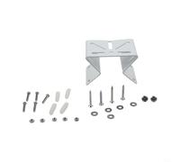 Staffa in metallo per montaggio angolare su pareti esterne per Eufy 360 Floodlight Cam e Ring Floodlight Cam per uso PTZ