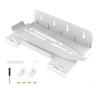 Staffa in metallo per PS5 Pro Smart Wall Mount Soluzione per l'organizzazione della console di gioco (bianco)