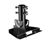 Staffa in metallo per Starlink per antenna GEN 3 che supporta 1. Per 1-2. Per pali da 2,5 cm con scanalature di guida integrate per un'installazione accurata