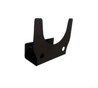 Staffa in metallo resistente per smerigliatrice angolare, montaggio a parete, per utensili smerigliatrici da 12,7 cm, con viti di espansione, nero