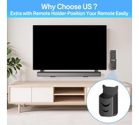 Staffa in metallo stabile per soundbar dotata di un affidabile design base antis