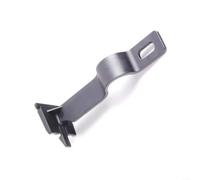 Staffa inferiore posteriore sinistra compatibile con Mercedes W211 A2118851414 plastica ABS nera pezzo di ricambio per fissaggio paraurti