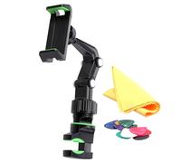 Staffa isolata girevole per paletta per chitarra, supporto per supporti da tavolo e trasmissioni dal vivo