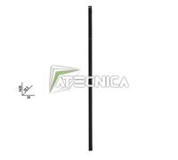 Staffa laterale pannello forato portautensili BETA C45PRO SS x banco arredo