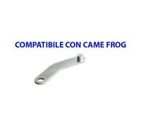 STAFFA LEVA CURVA IN ACCIAIO CON PERNO COMPATIBILE CON CAME FROG - ST9091