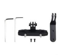 Staffa Luce Posteriore Bici Compatibile per garmin Varia RCT715 | Lega alluminio nera, acciaio , compatibile RCT715, installazione rapida, design compatto