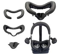 Staffa magnetica per interfaccia facciale e cuscinetto in schiuma di poliuretano per il viso, nasello in silicone e copertura protettiva per lenti VR accessori per cuffie con indice delle valvole (set