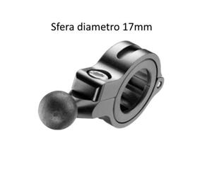 Staffa Manubrio Moto Cellularline Interphone Per Crab (Sfera 17 Mm)