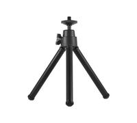 Staffa mini treppiede a 2 sezioni adatta for treppiede da tavolo for fotocamera proiettore(Black)