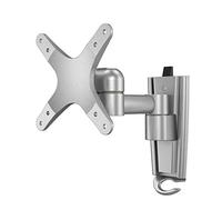 Staffa Monitor AYYSupporto per Monitor, Braccio per Display LCD Multi-Giunto in Lega di Alluminio A LED da Parete, Cablaggio Nascosto, Adatto per 13-22 Pollici, 2 Modelli(Size:1 Section Arm)