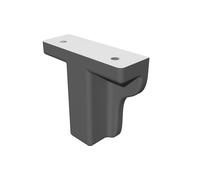 Staffa Montaggio Inferiore per Binario IKEA Sunnersta - Adattatore