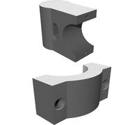 Staffa Montaggio Orizzontale per Ubiquiti Loco M2 Micro Station 40mm