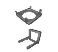 Staffa Montaggio Parete Ammortizzata per AlphaCool Eisdecke Pompa Serbatoio 3D