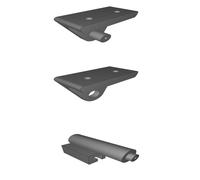 Staffa Montaggio Parete per MikroTik SXT Lite5 Supporto Angolo Regolabile