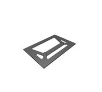 Staffa Montaggio Parete per Ubiquiti EdgeRouter X Router Rete Supporto 3D