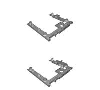 Staffa Montaggio per Gameboy Zero LCD Pulsanti USB Scheda Audio Supporto Kit