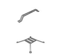 Staffa Montaggio Pompa D5 per Ventola 140mm Barrow Bykski Raffreddamento 3D