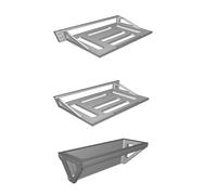Staffa Montaggio Rack 1U per Switch POE Ubiquiti Apparecchiature Rete Server